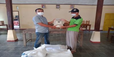 Penyerahan Bantuan Korban Banjir desa Pondokgebangsari