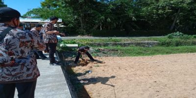 Pengecekan Bantuan Lapangan Desa di Desa Pondokgebangsari